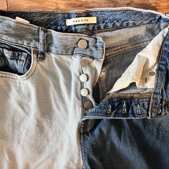 PacSun button fly patchwork jeans - Picture 4 of 6